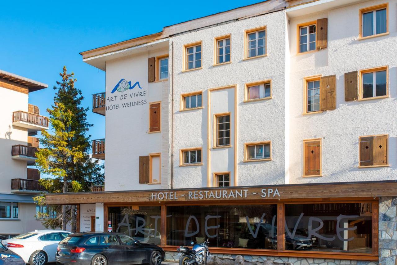 Boutique Hotel Art De Vivre & Spa Crans-Montana Exterior foto