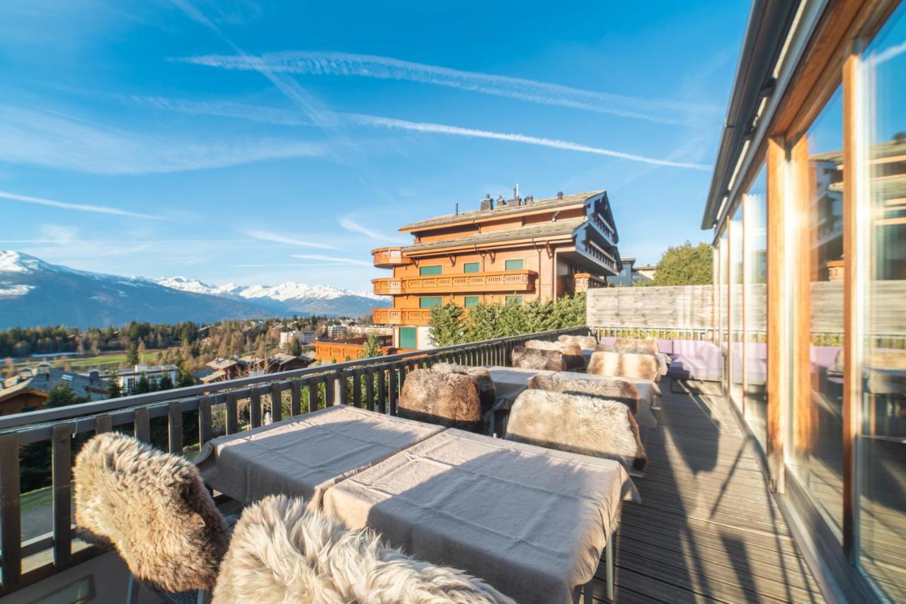 Boutique Hotel Art De Vivre & Spa Crans-Montana Exterior foto