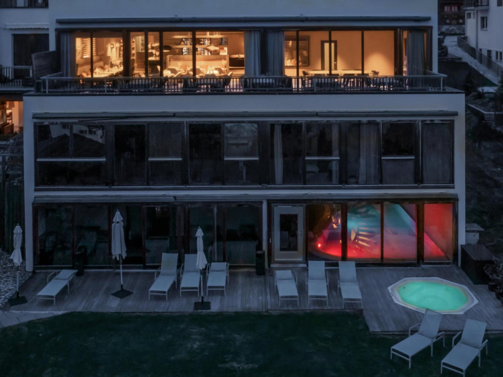 Boutique Hotel Art De Vivre & Spa Crans-Montana Exterior foto